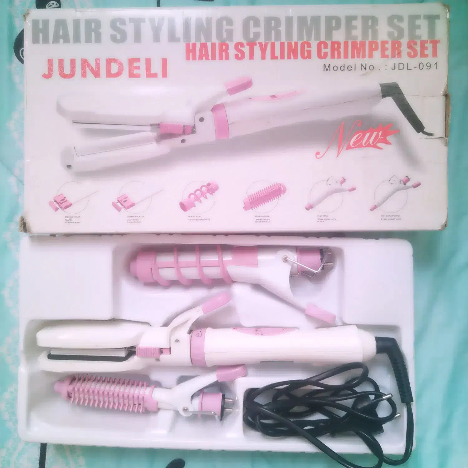 اتو مو چند کاره juNDELi اصل|آرایشی، بهداشتی، درمانی|خرم‌آباد, |دیوار