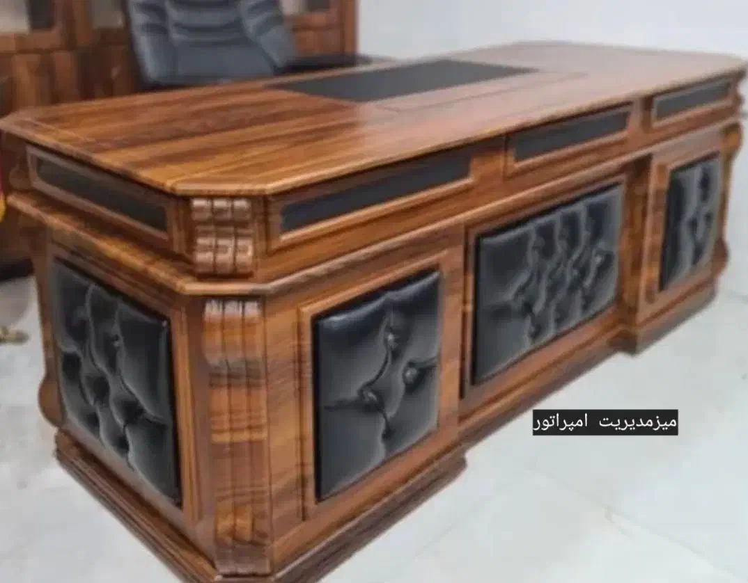 میز ریاست ال مدل امپراتور|دفتر کار|سنندج, |دیوار