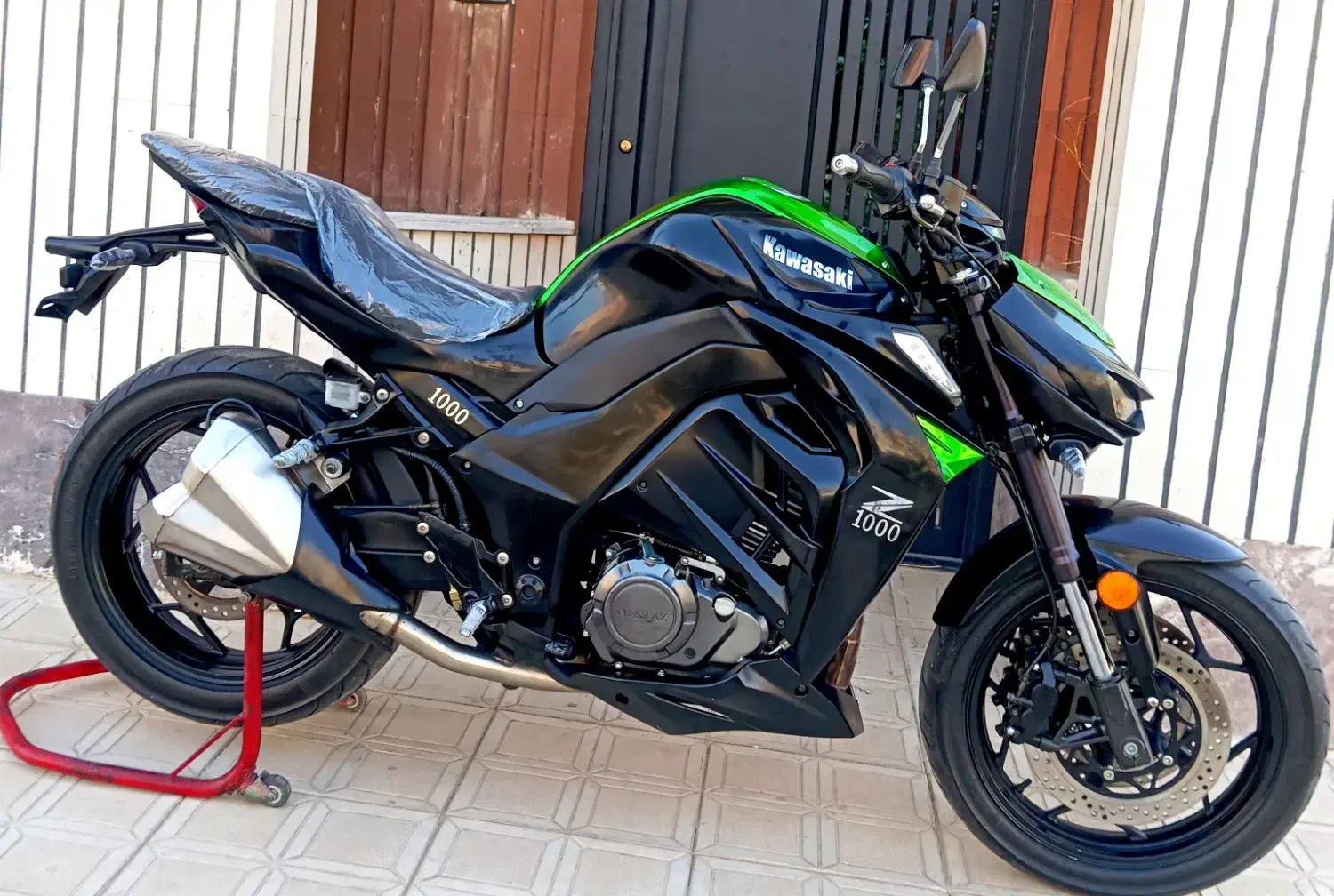 موتور طرحz1000های پرو بنلی اپاچی nsهندامگلی پالسcf|موتورسیکلت|قم, شهرک سازمان آب|دیوار