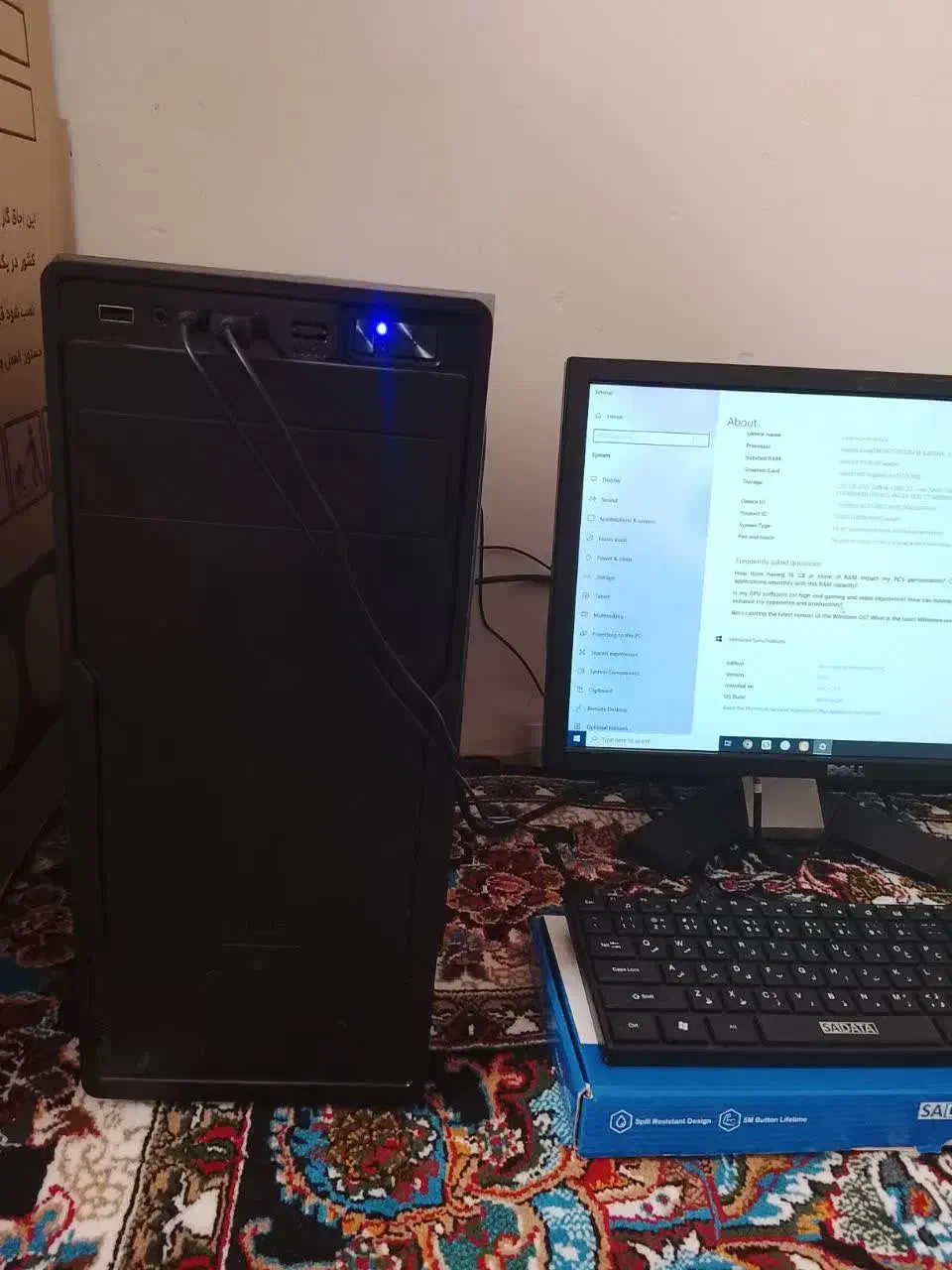 کامپیوتر در حد نو معاوضه با هوندا|رایانه رومیزی|نگار, |دیوار