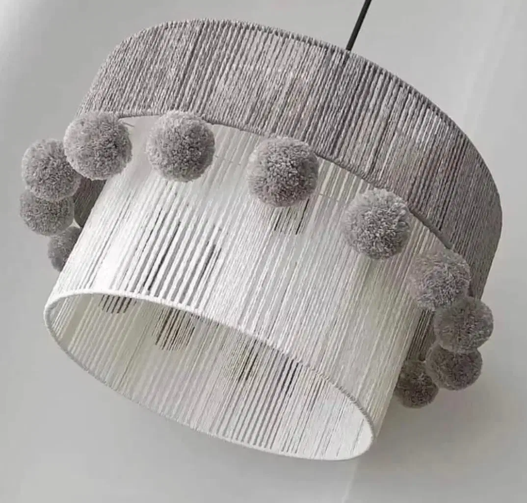 لوستر مکرومه|لوستر و چراغ آویز|تهران, قلهک|دیوار