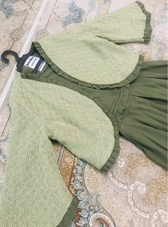 مانتو دو تیکه مجلسی با دامن سایز۳۶و۳۸قیمت۱میلیون|لباس|مرند, |دیوار