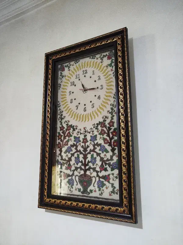 ساعت پته دوزی|ساعت دیواری و تزئینی|شیراز, گویم|دیوار