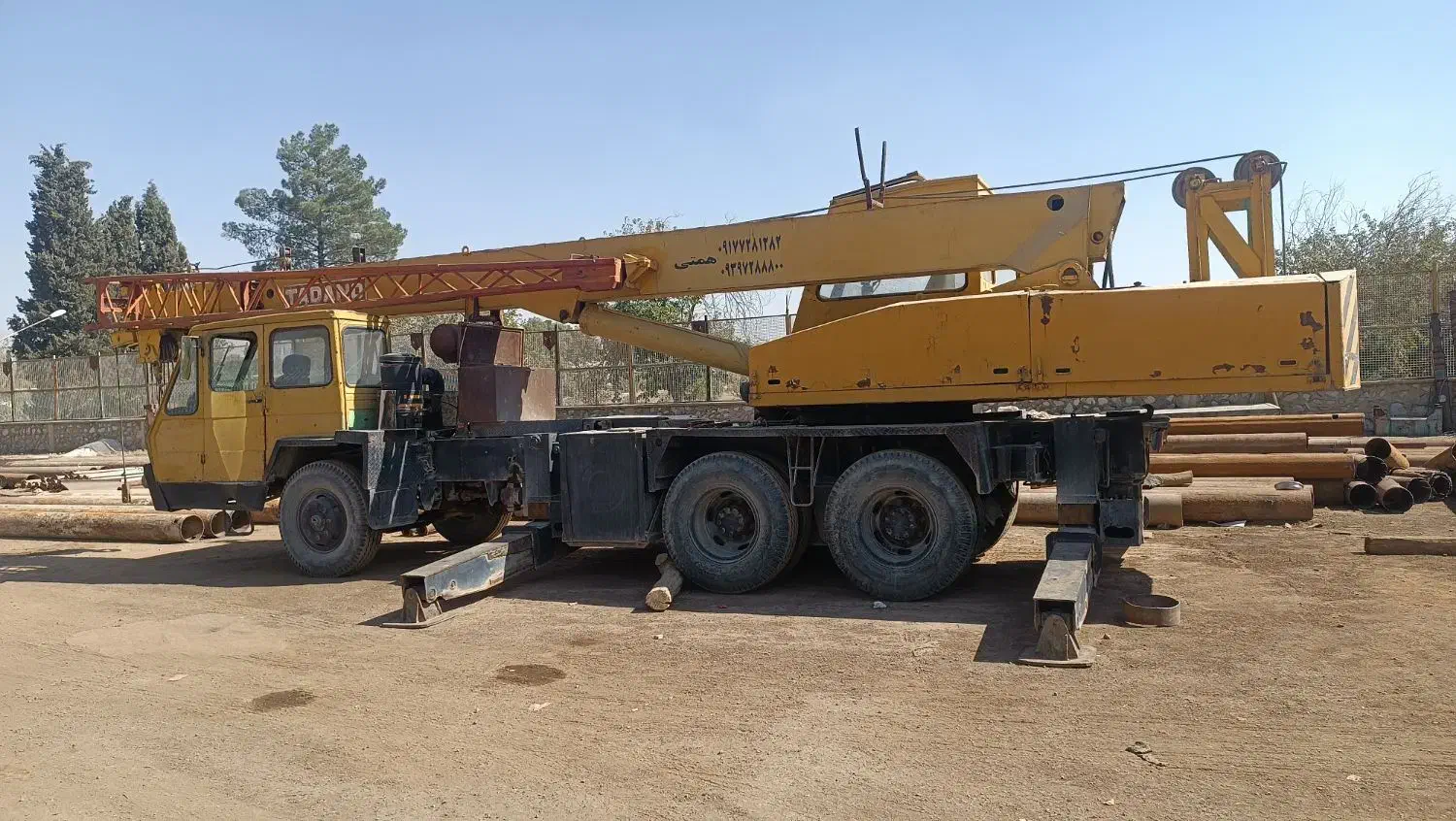 جرثقیل 20تن تادانو|خودرو سنگین|مرودشت, شهرک مهدیه|دیوار