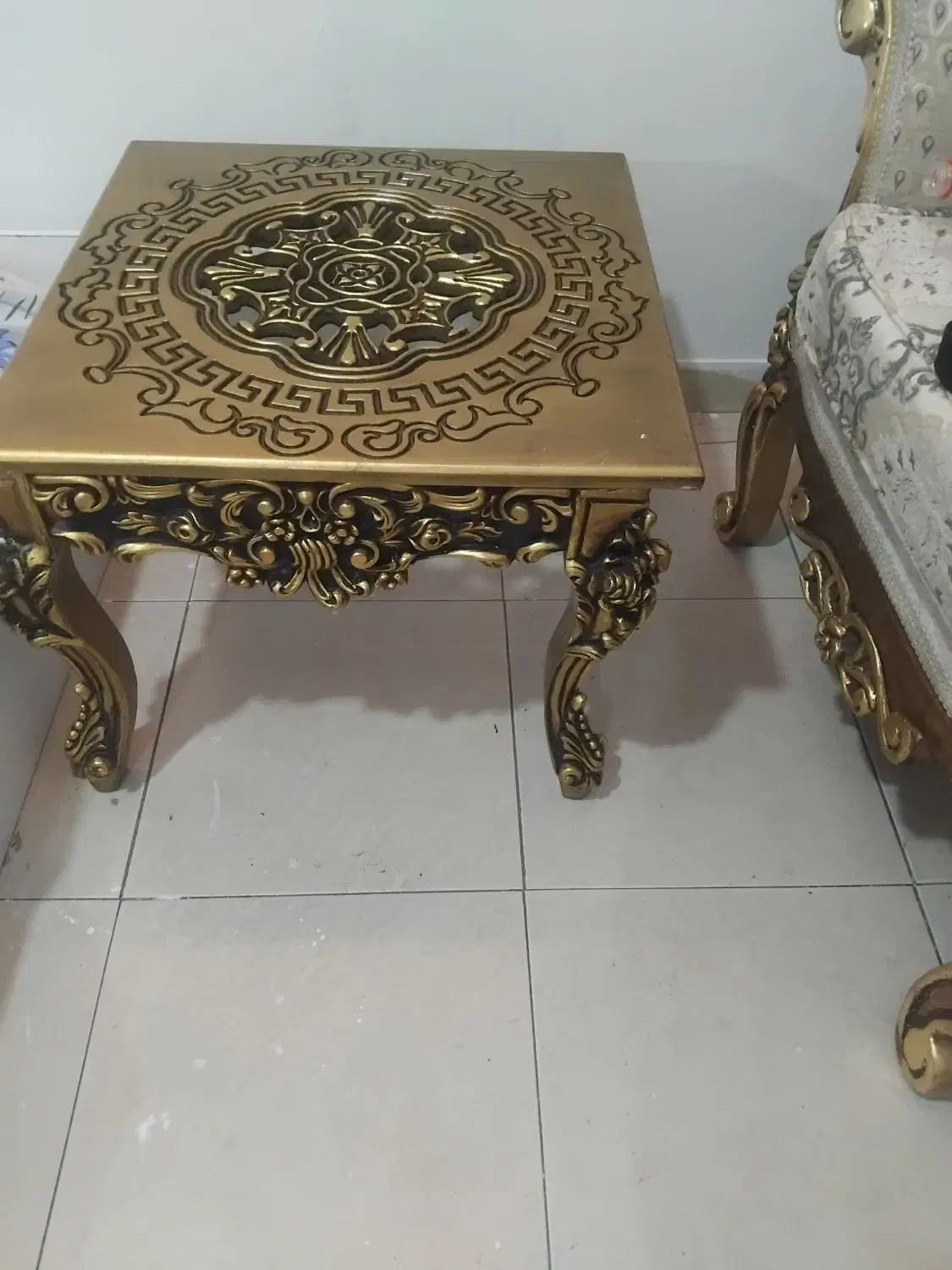 مبل استیل ۷ نفره با میز عسلی|مبلمان خانگی و میز عسلی|تهران, تهرانسر شمالی|دیوار