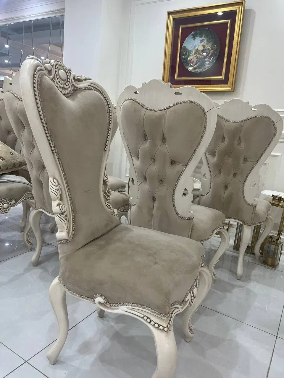 میز غذا خوری ۱۰ نفره|میز و صندلی غذاخوری|هشتگرد, هشتگرد قدیم|دیوار