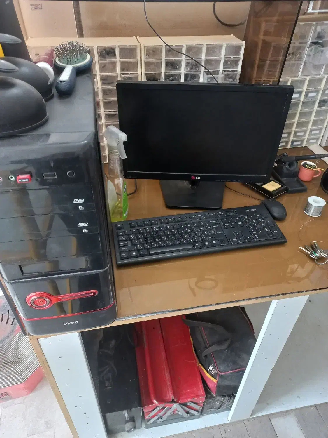 کامپیوتر|رایانه رومیزی|قم, نیروگاه|دیوار