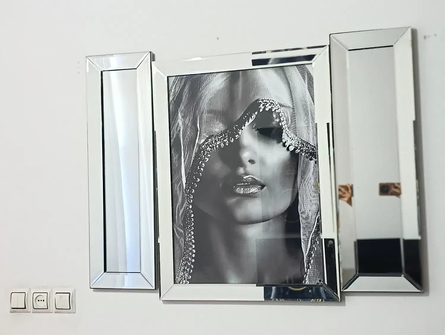 تابلو آیینه ای سه تیکه کاملا نو|تابلو، نقاشی، عکس|سبزوار, قصبه شرقی|دیوار