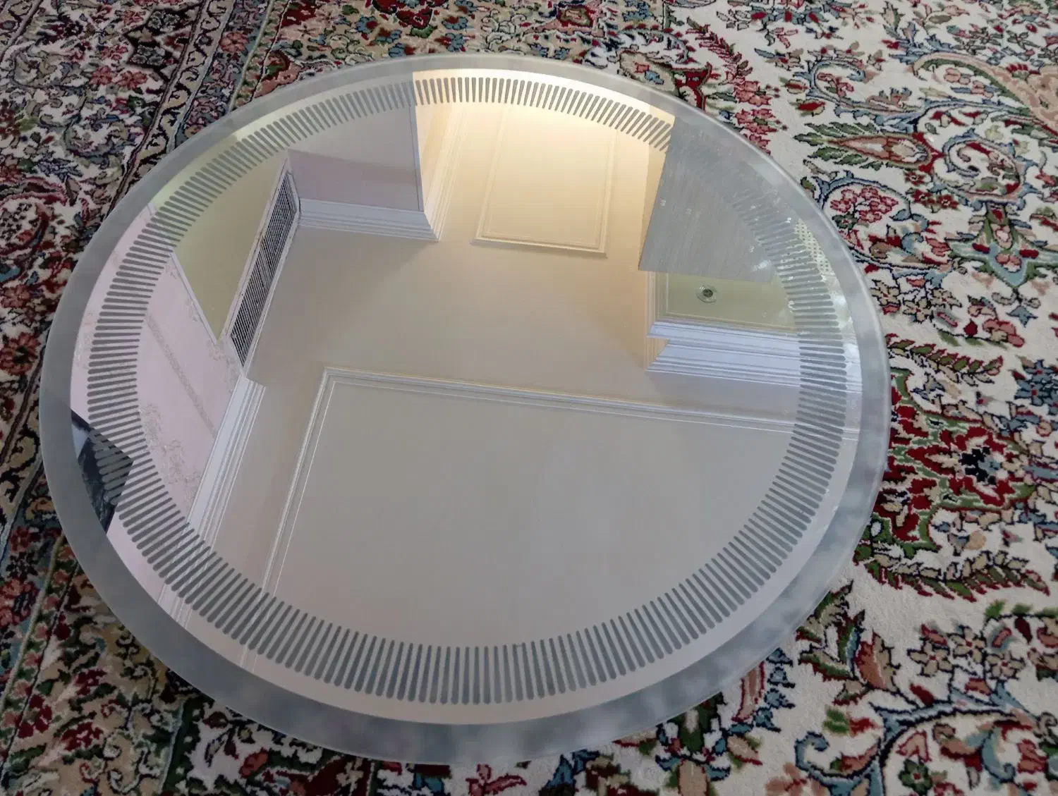 آینه گرد مهتابی|آینه|شیراز, احمدآباد|دیوار