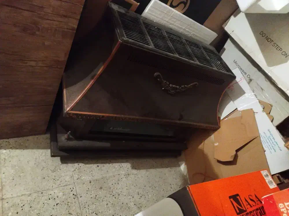 بخاری گازی طرح شومینه|بخاری، هیتر، شومینه|تهران, نیروی دریایی|دیوار