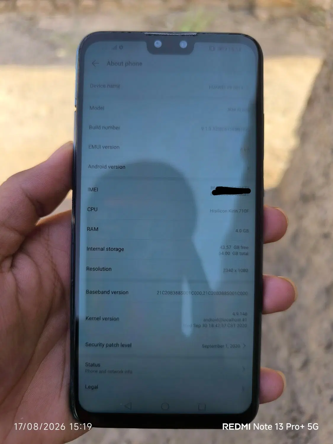 HUAWEI Y9 (2019)|موبایل|زابل, |دیوار
