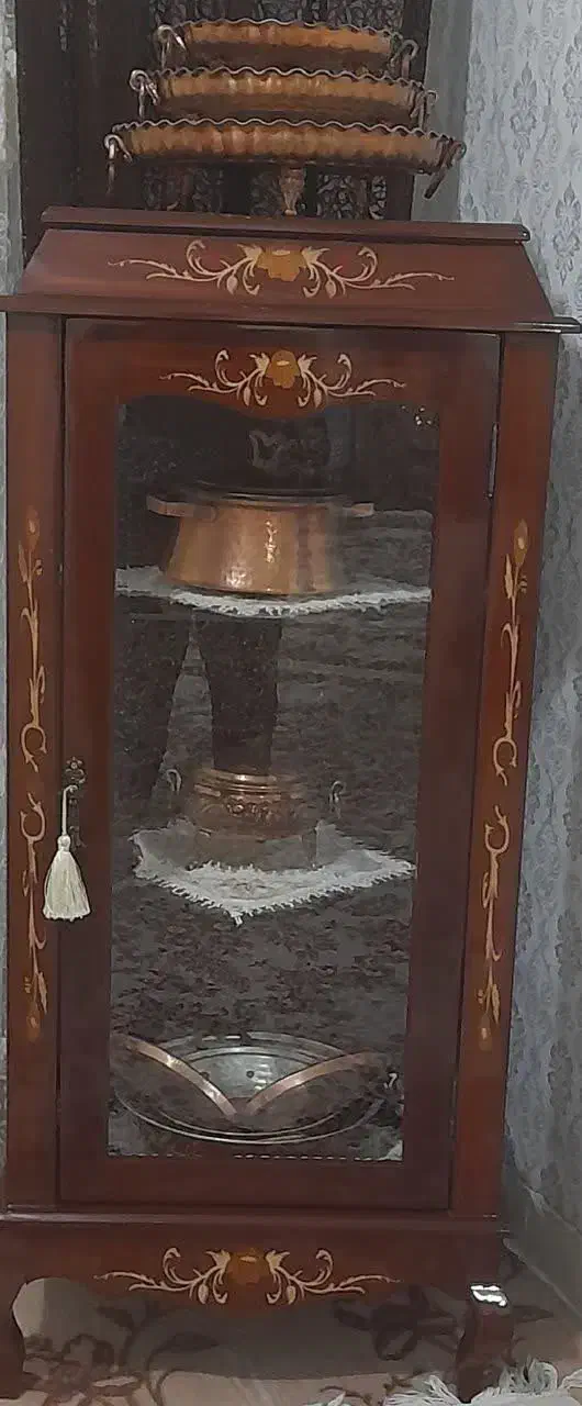 میز تلویزیون.بوفه.کنسول آینه چوبی|بوفه، ویترین، کنسول|بروجرد, |دیوار