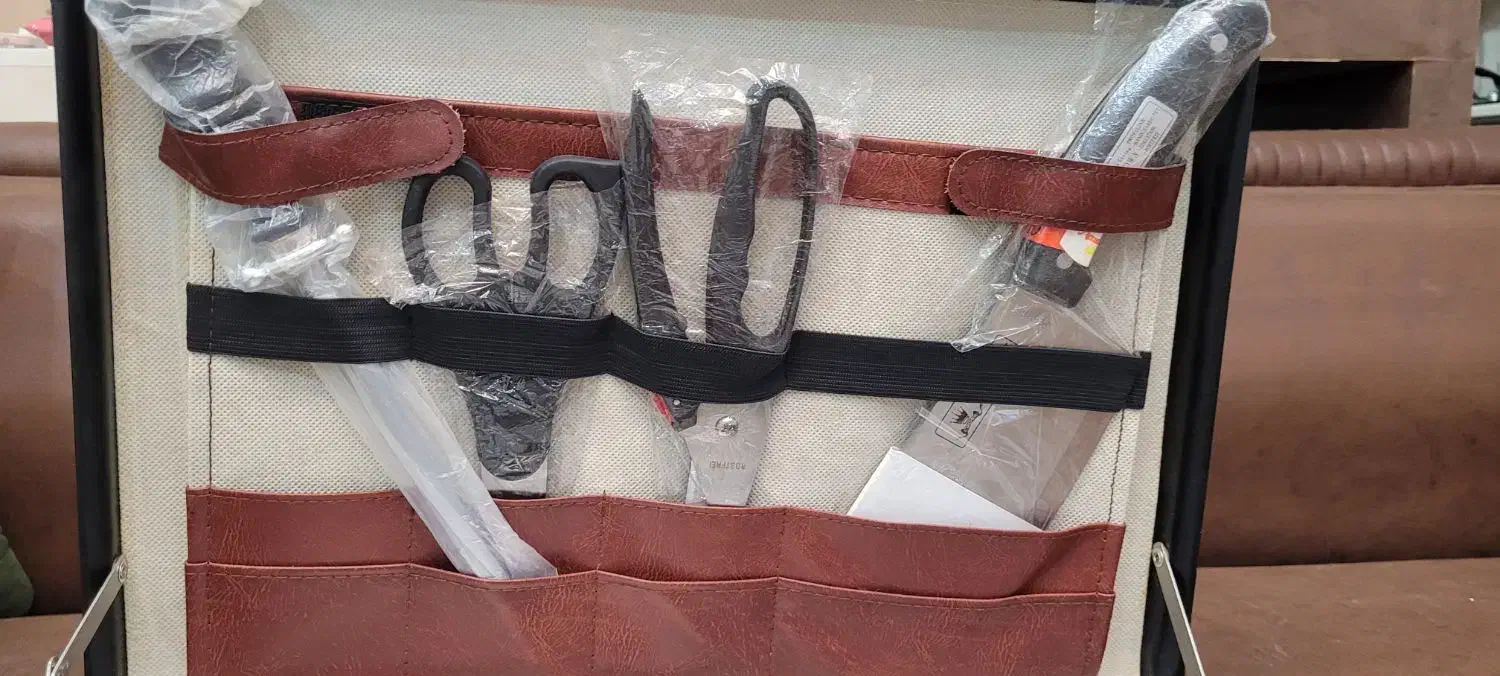 سرویس چمدانی چاقو|ظروف پخت‌وپز|رودسر, |دیوار