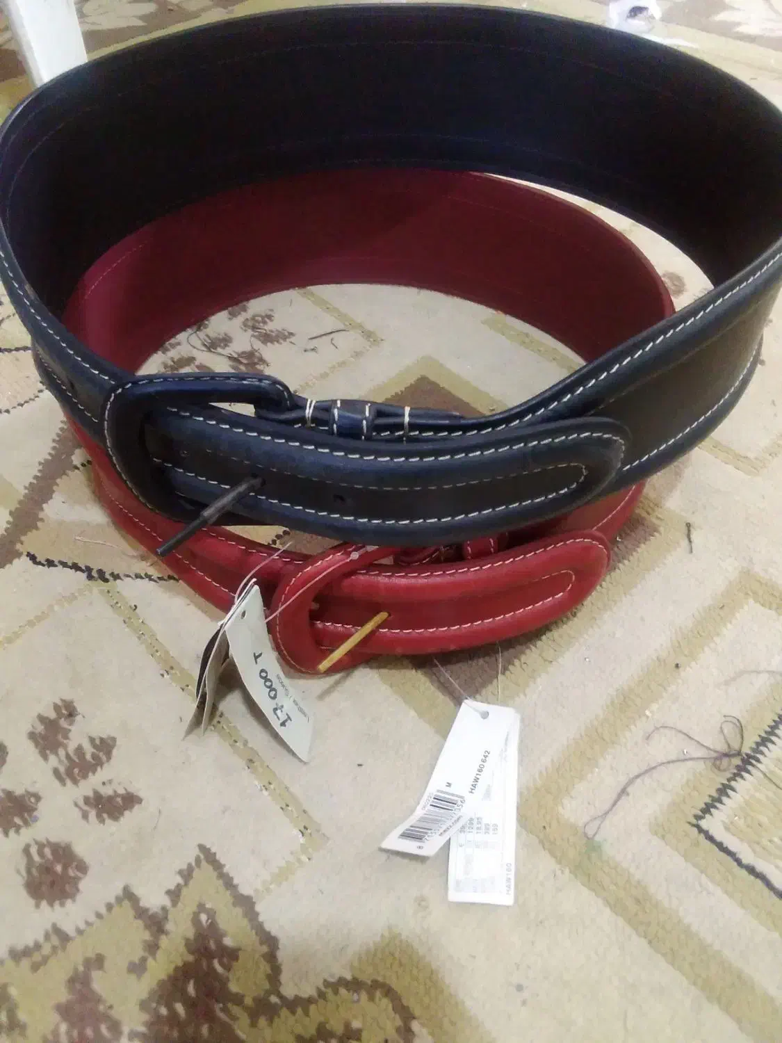 کمر بند چرم گاو|کیف، کفش، کمربند|قروه, |دیوار