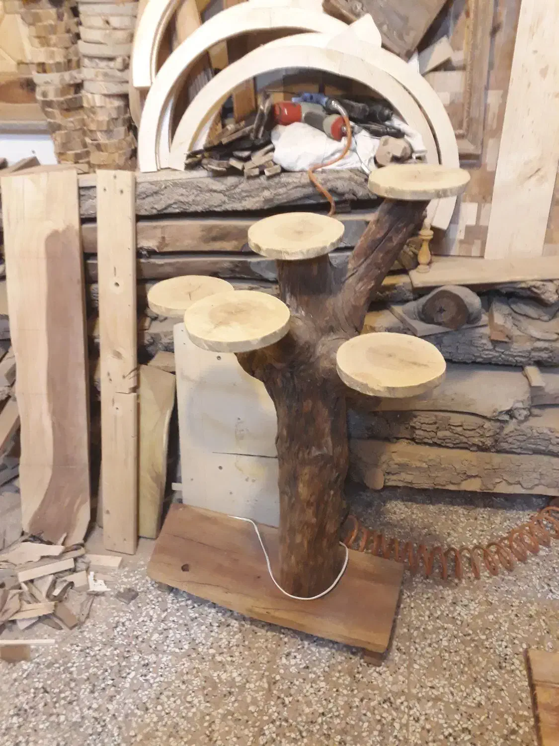 پایه گلدان|صنایع دستی و سایر لوازم تزئینی|قوچان, |دیوار