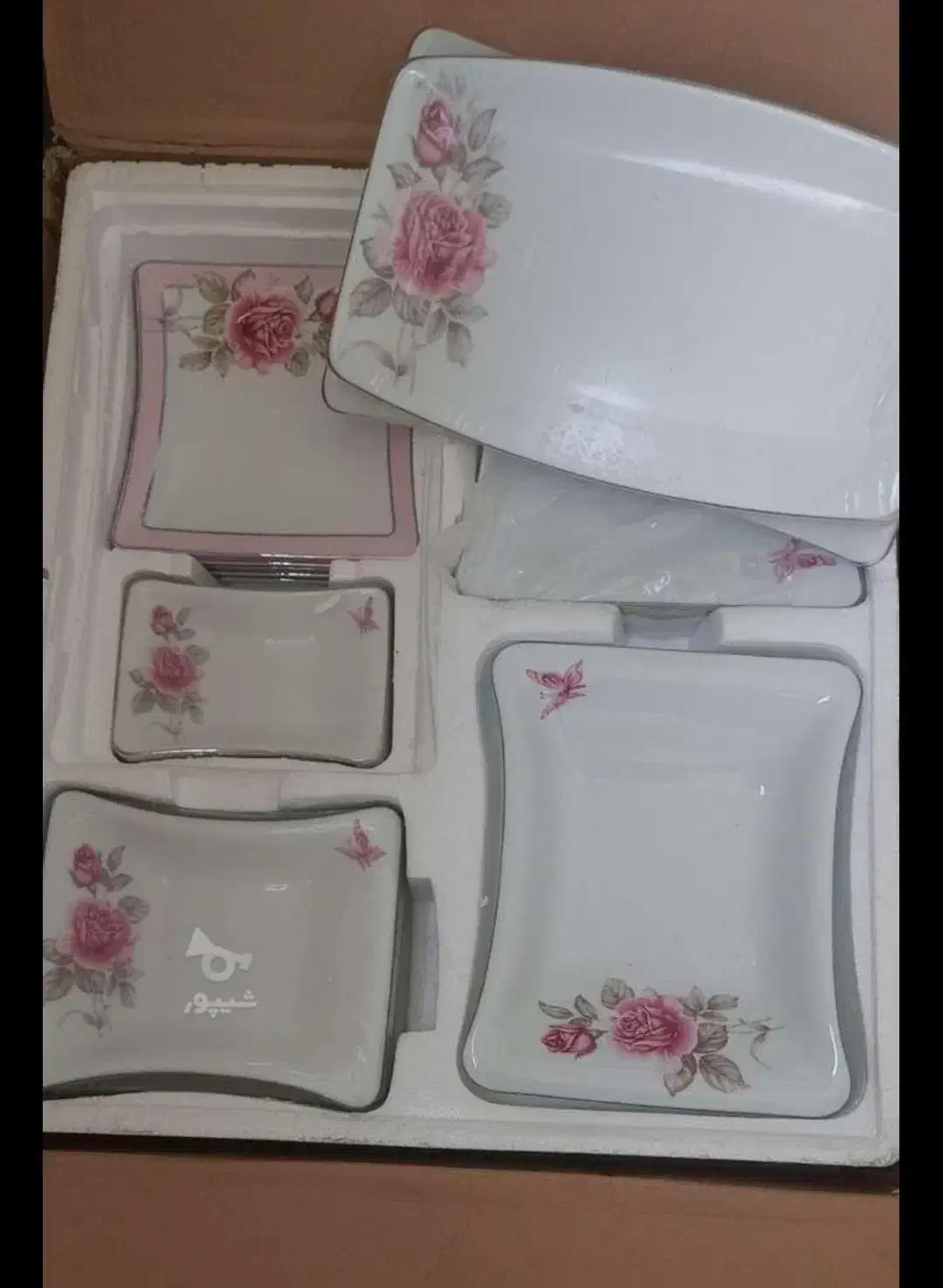 سرویس چینی زرین|ظروف سرو و پذیرایی|ساری, |دیوار