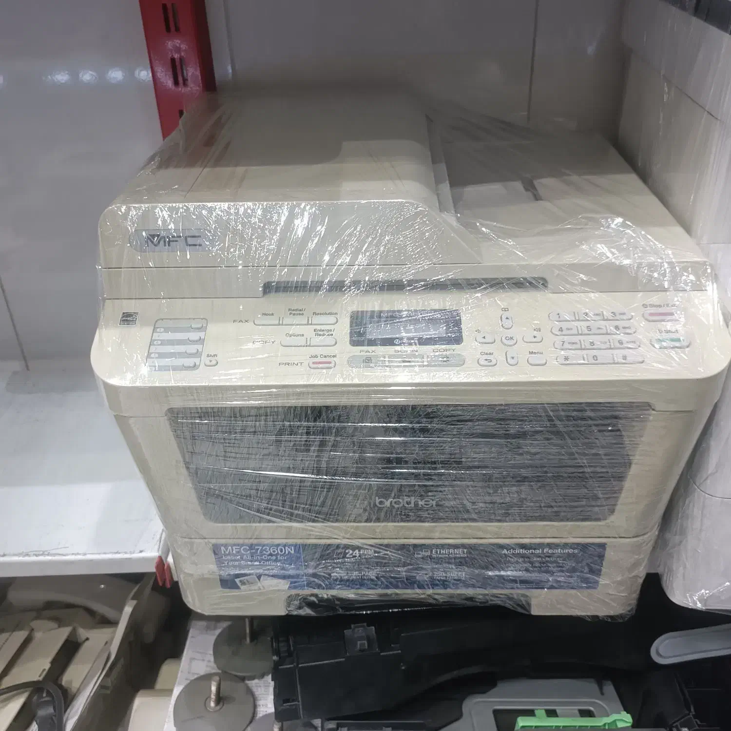 پرینتر چهار کاره اصل ژاپن brother 7360n|پرینتر، اسکنر، کپی، فکس|ارومیه, |دیوار