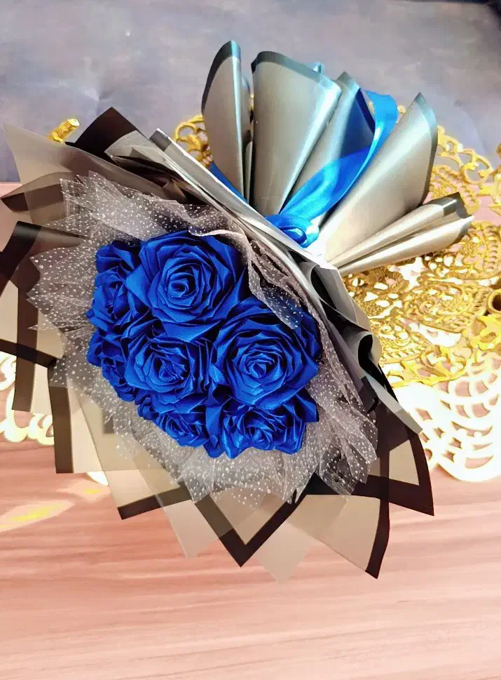 دسته گل روبانی|گل مصنوعی|مراغه, |دیوار