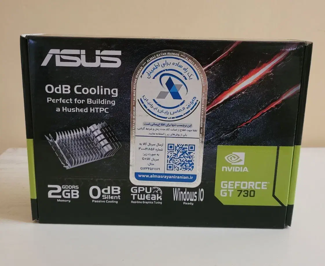 کارت گرافیک ASUS GT730-SL-2GD5|قطعات و لوازم جانبی رایانه|شیراز, شهرک گلدشت حافظ‎|دیوار