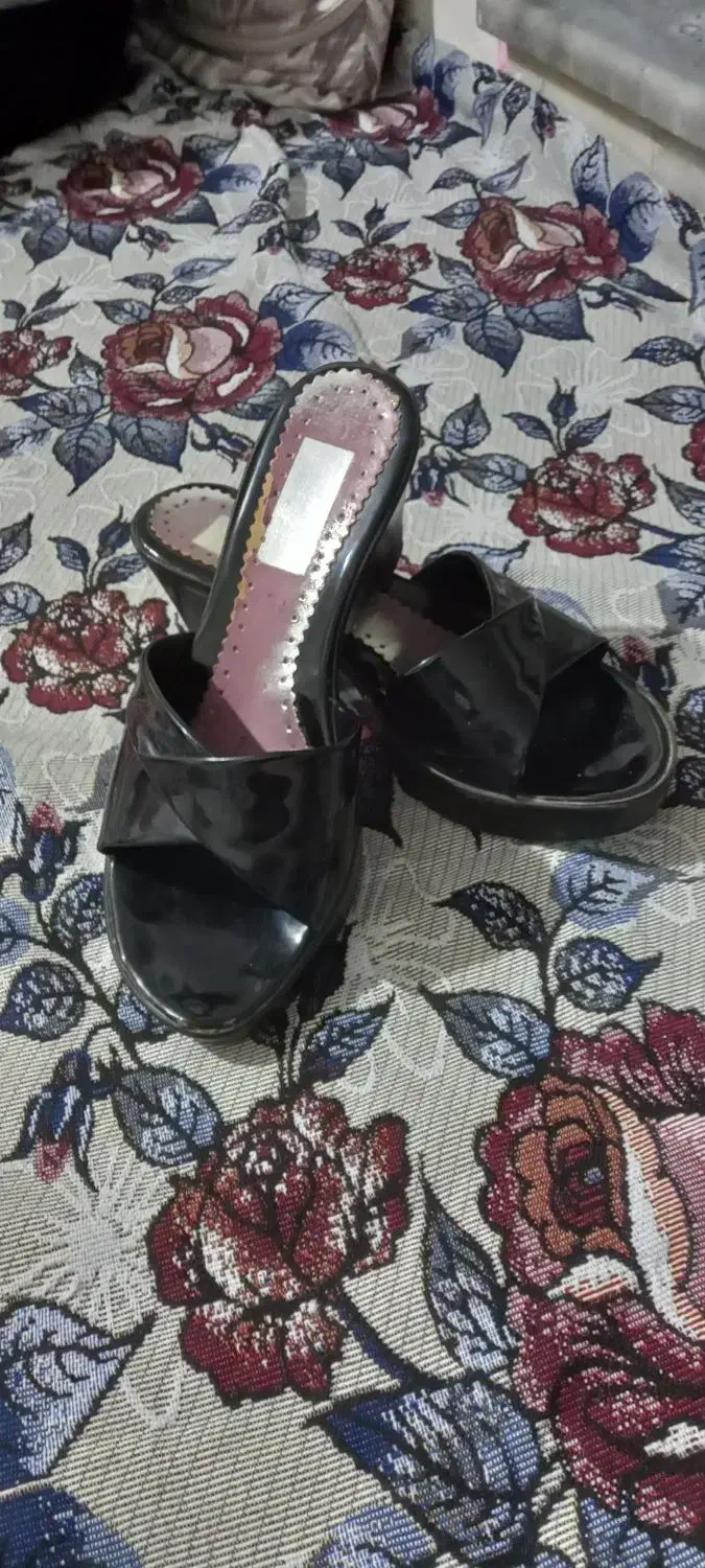 فروش دمپایی مجلسی طرح ورنی|کیف، کفش، کمربند|محمدیه-قزوین, |دیوار