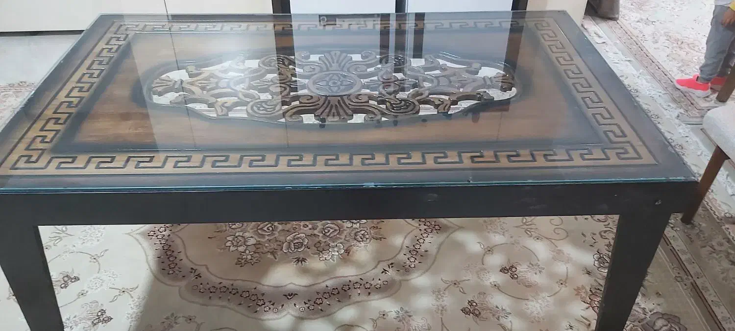 میز غذا خوری شش نفره|میز و صندلی غذاخوری|الیگودرز, |دیوار