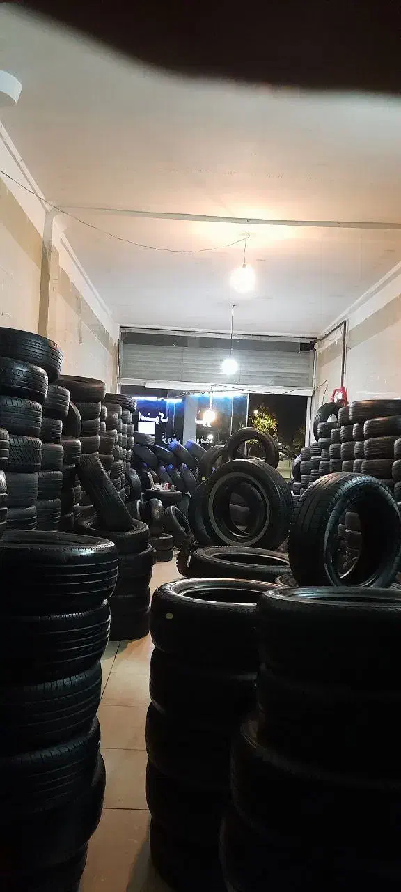 لاستیک درآر لاستیک استوک بالانس جک سوسماری پمپ باد|قطعات یدکی و لوازم جانبی|بوئین زهرا, |دیوار