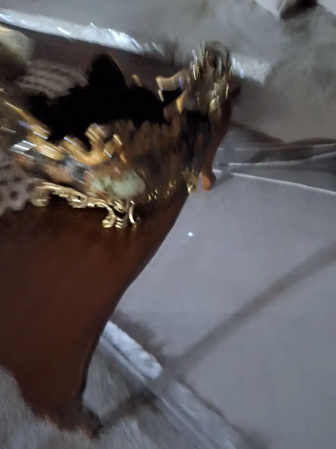 ظروف دکوری سرمه ای چینی|صنایع دستی و سایر لوازم تزئینی|ورامین, شهرک فجر|دیوار