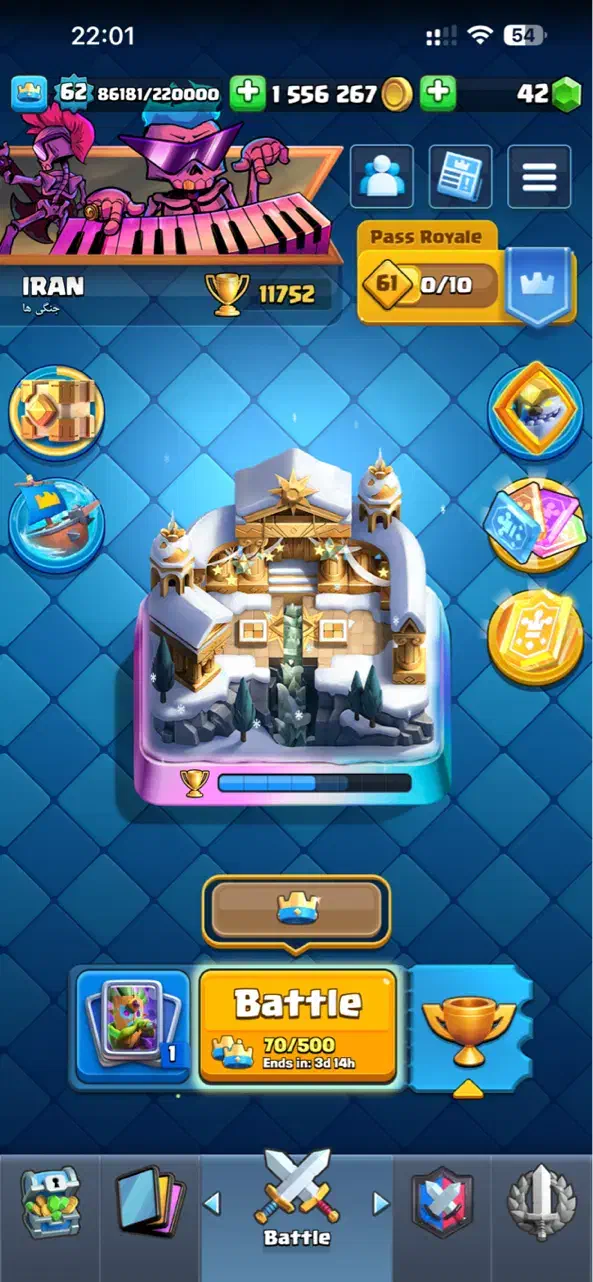 اکانت کلش رویال|کنسول، بازی ویدئویی و آنلاین|قائمشهر, |دیوار