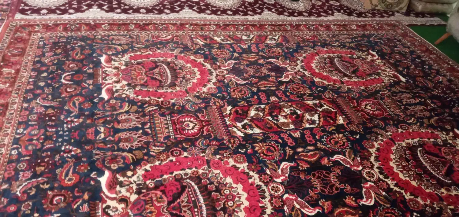 فروش قالی دستبافت درحد نو|فرش|فارسان, |دیوار