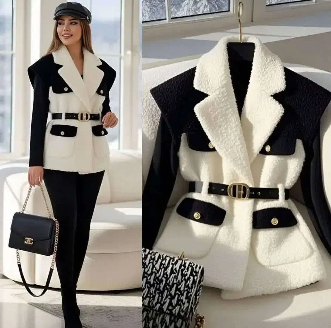 پالتو شیک با تنخور فوق العاده|لباس|رباط‌کریم, رباط‌کریم|دیوار