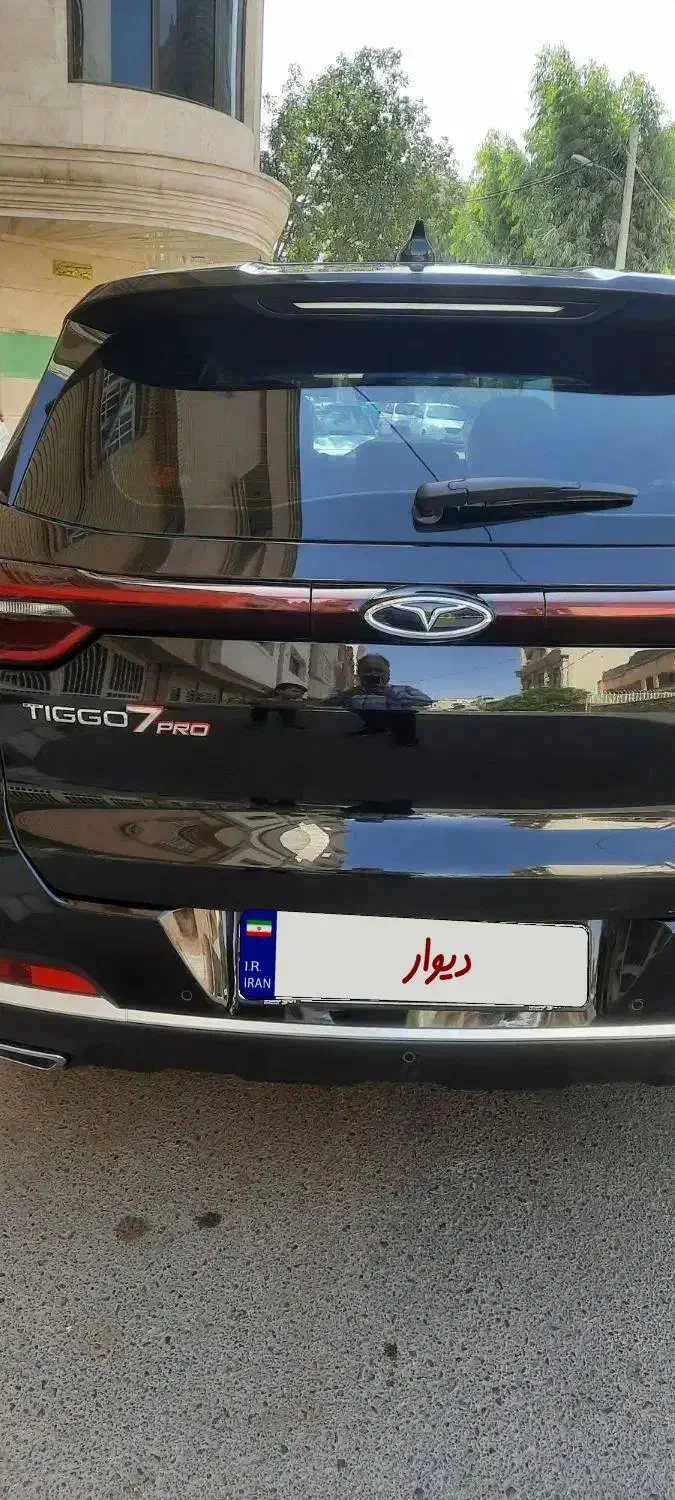 تیگو۷ پرو مشکی کم کار|خودرو سواری و وانت|قم, زنبیل آباد|دیوار