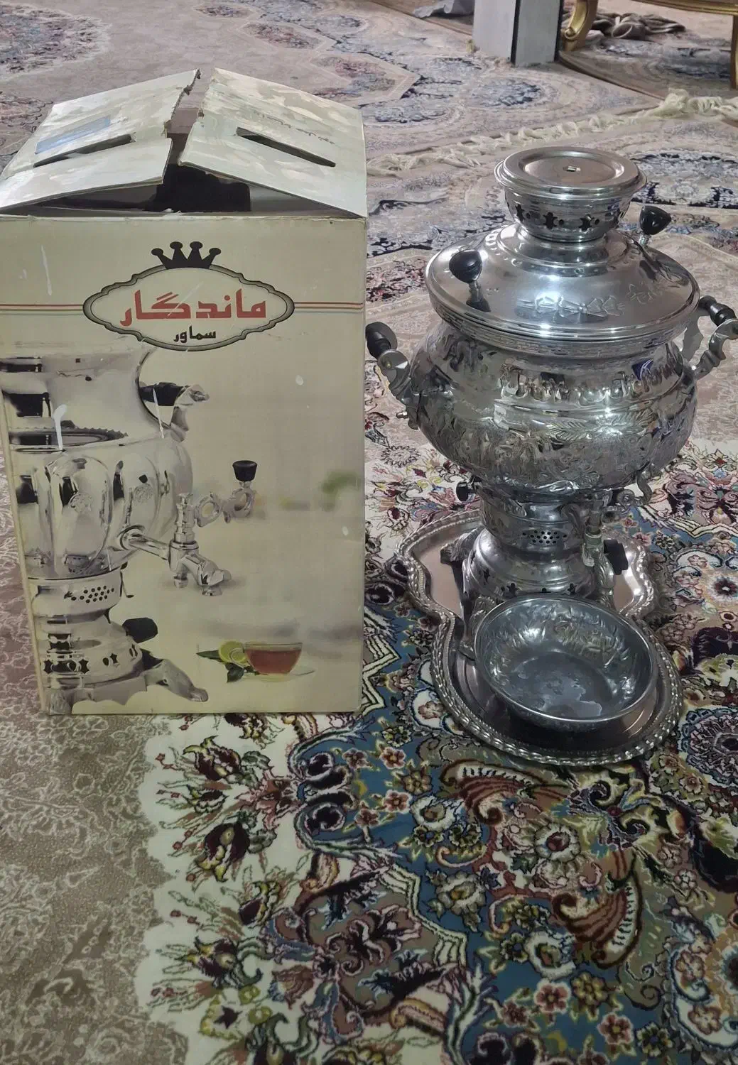 سماور ۱۰ لیتری|سماور، چای‌ساز، قهوه‌ساز|ورامین, ورامین|دیوار