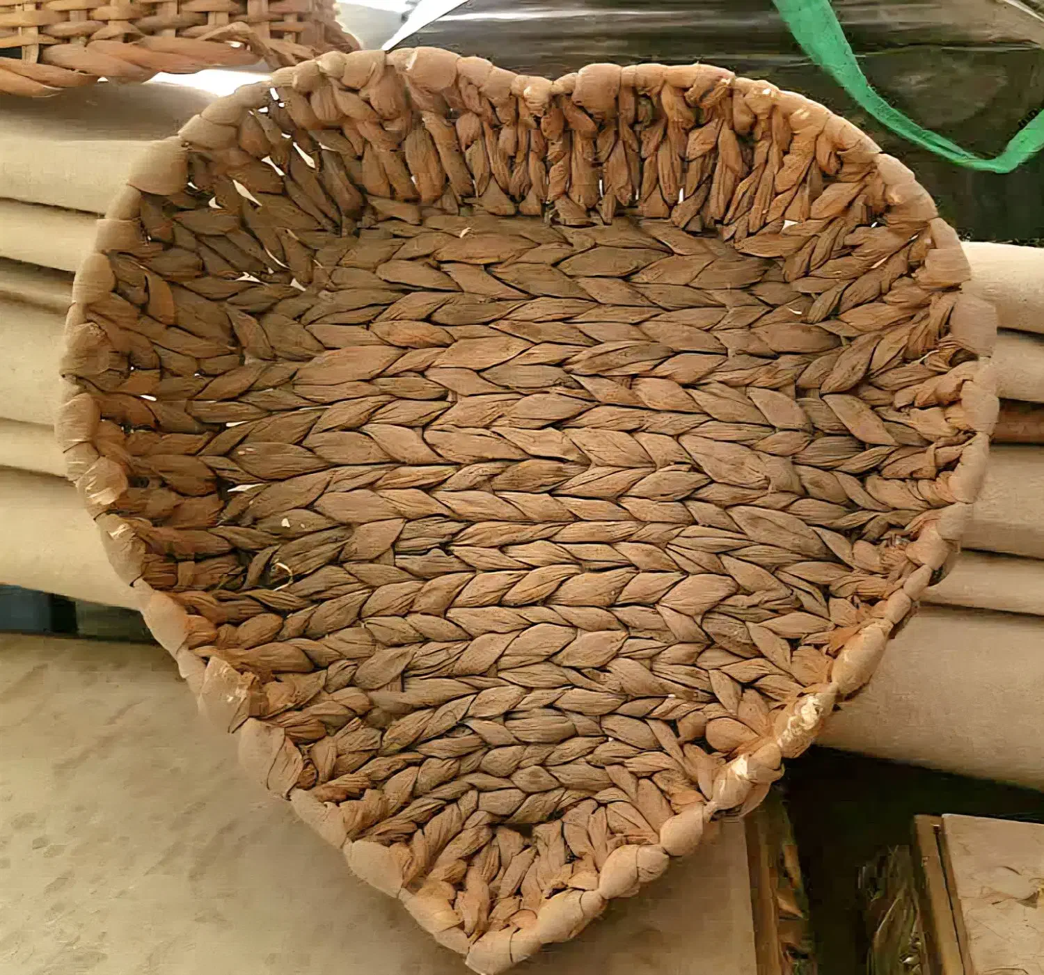 فروش ست ۵ عددی سبد حصیری دستسازه طبیعی وکاربردی|صنایع دستی و سایر لوازم تزئینی|اصفهان, رحیمآباد|دیوار