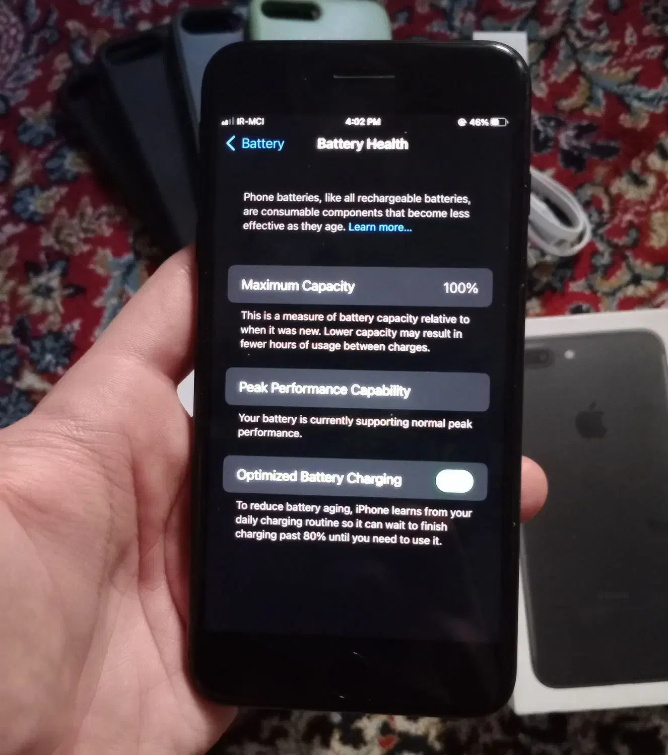 iphone 7 Plus 128 black|موبایل|تهران, دانشگاه شریف|دیوار