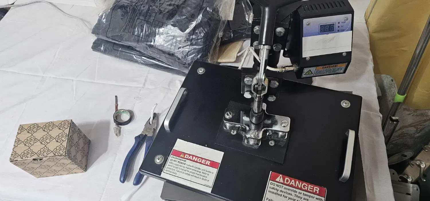 پرس حرارتی سابلیمیشن وپیرینتر رنگی|پرینتر، اسکنر، کپی، فکس|محمدیه-قزوین, |دیوار