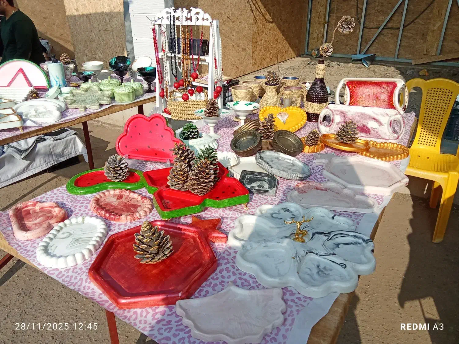 فروش عمده ظروف سنگی تزئینی دکوری قیمت عالی|صنایع دستی و سایر لوازم تزئینی|لنگرود, |دیوار