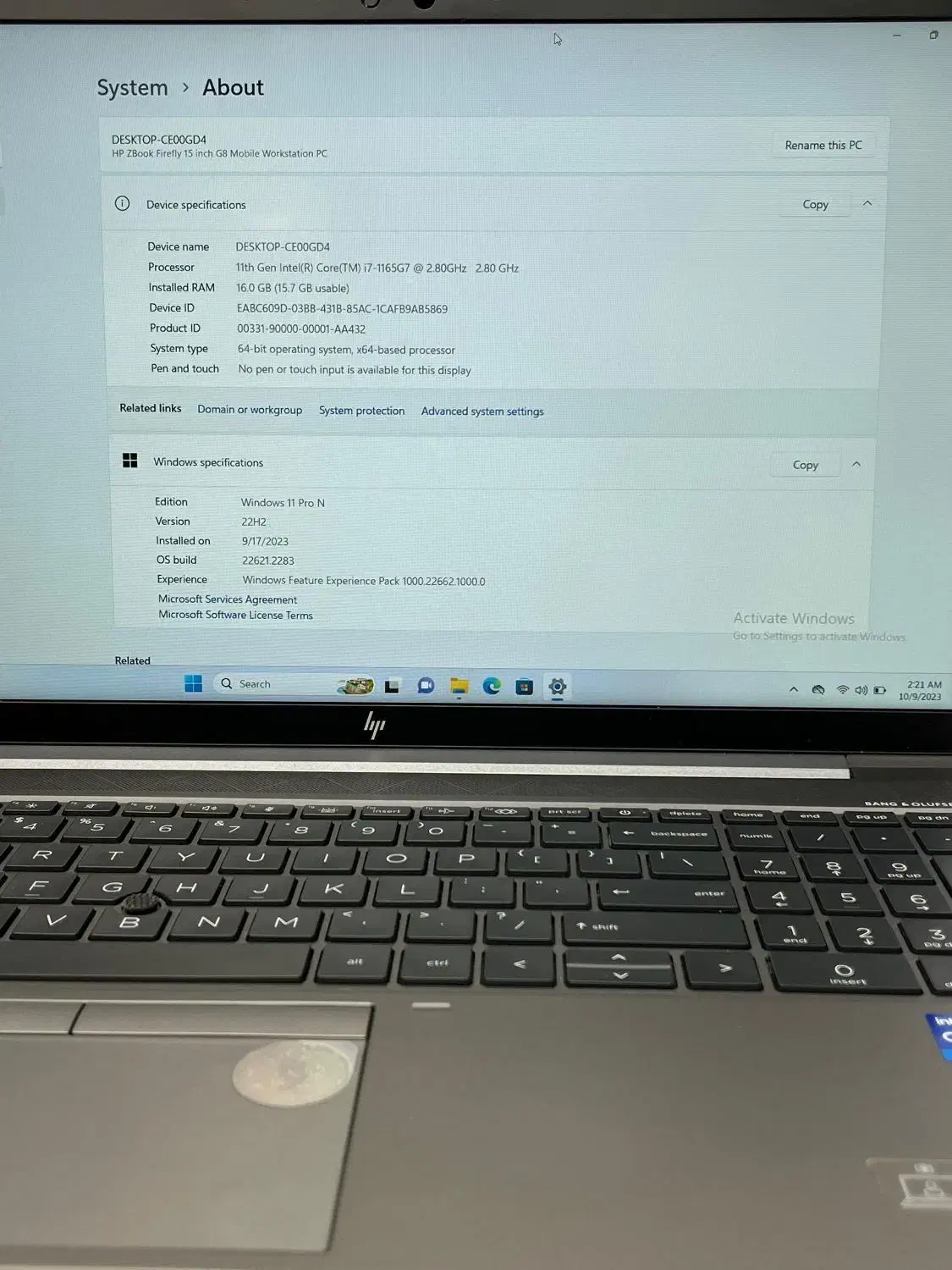 hp zbook نسل ۱۱|رایانه همراه|تبریز, |دیوار