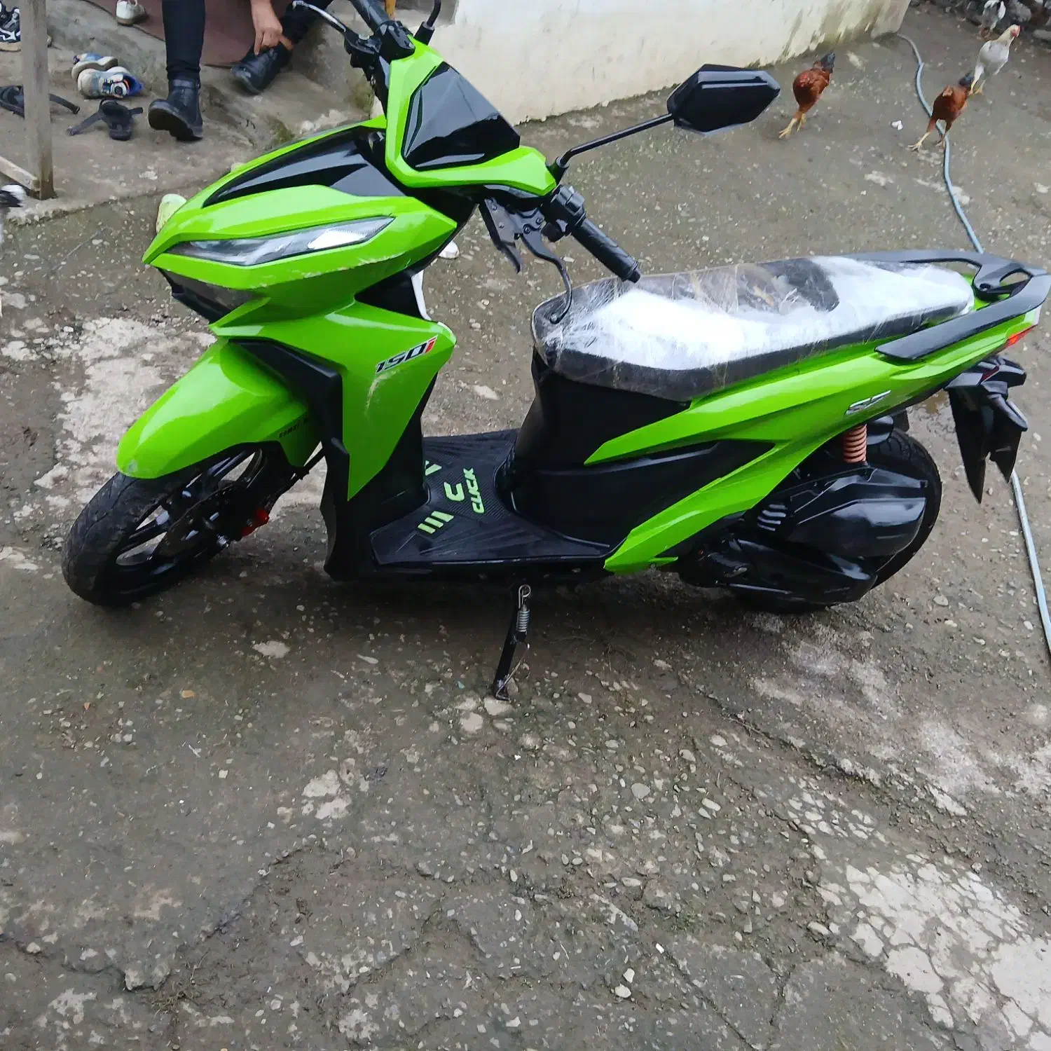 کلیک ۱۵۰|موتورسیکلت|رضوانشهر, |دیوار