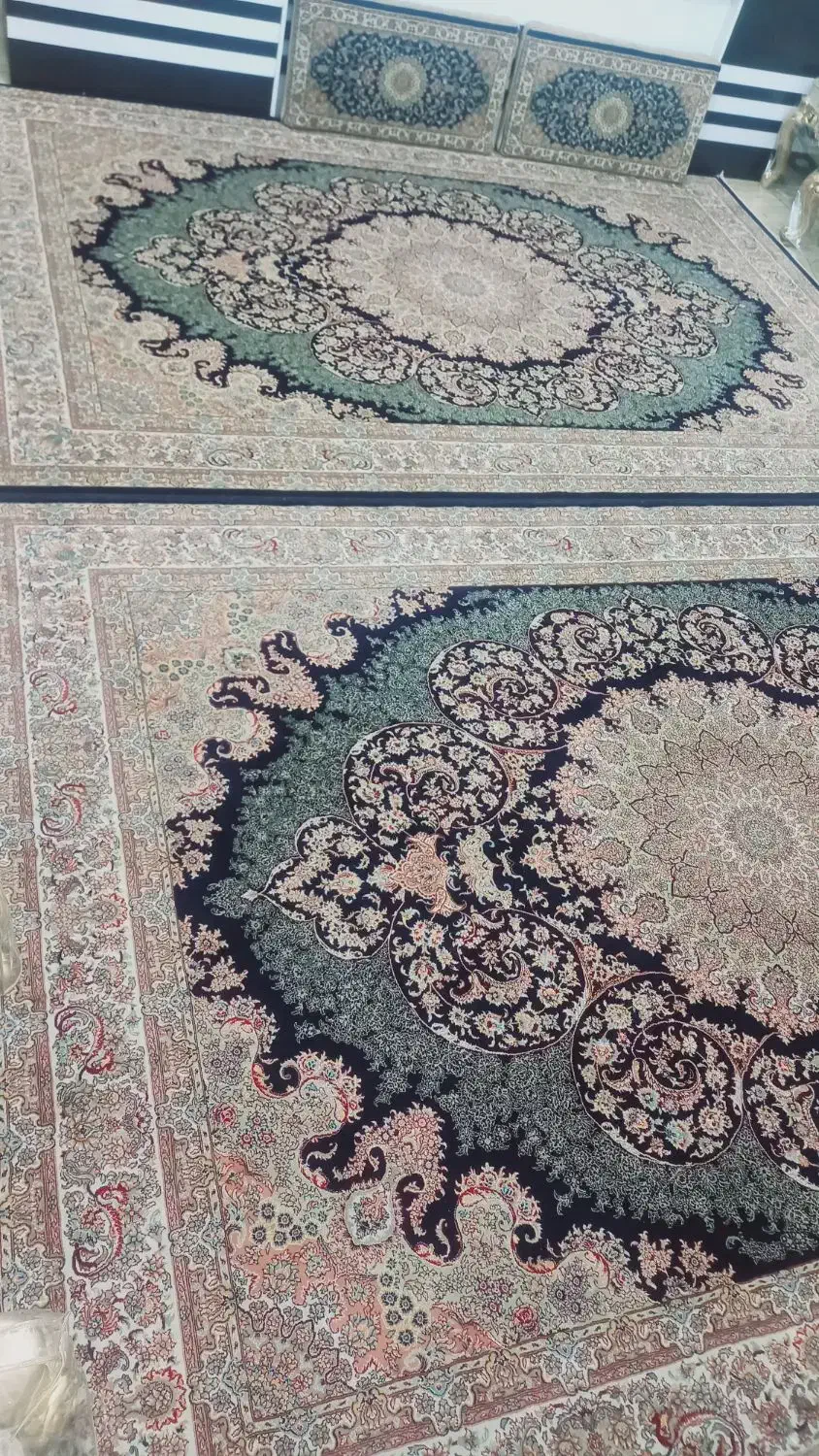 یک جفت فرش نه متری تمیز|فرش|نهاوند, |دیوار