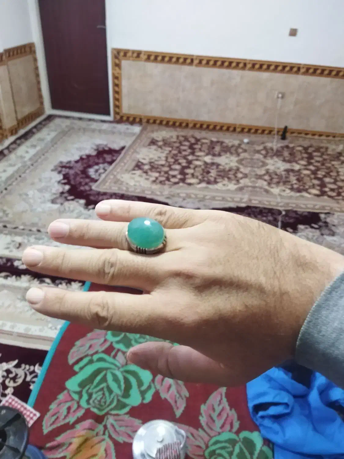 انگشتر کلکسیونی نقره قدیم|جواهرات|نورآباد, |دیوار