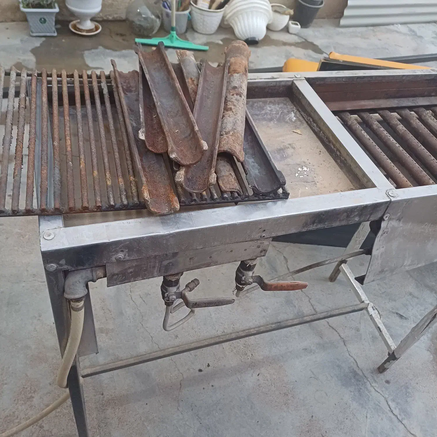 گریل ومنقل گازی|اجاق گاز و لوازم برقی پختوپز|مسجد سلیمان, |دیوار