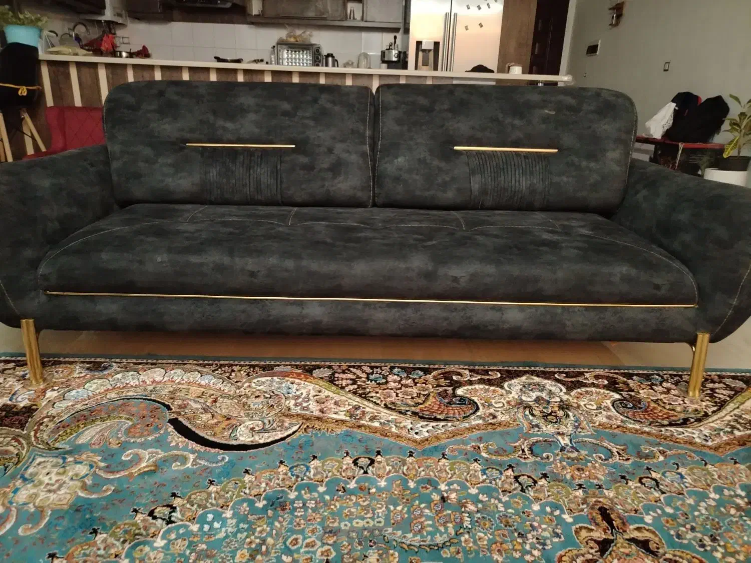 مبل 9نفره تختشو|مبلمان خانگی و میز عسلی|شیراز, سفیرشمالی|دیوار