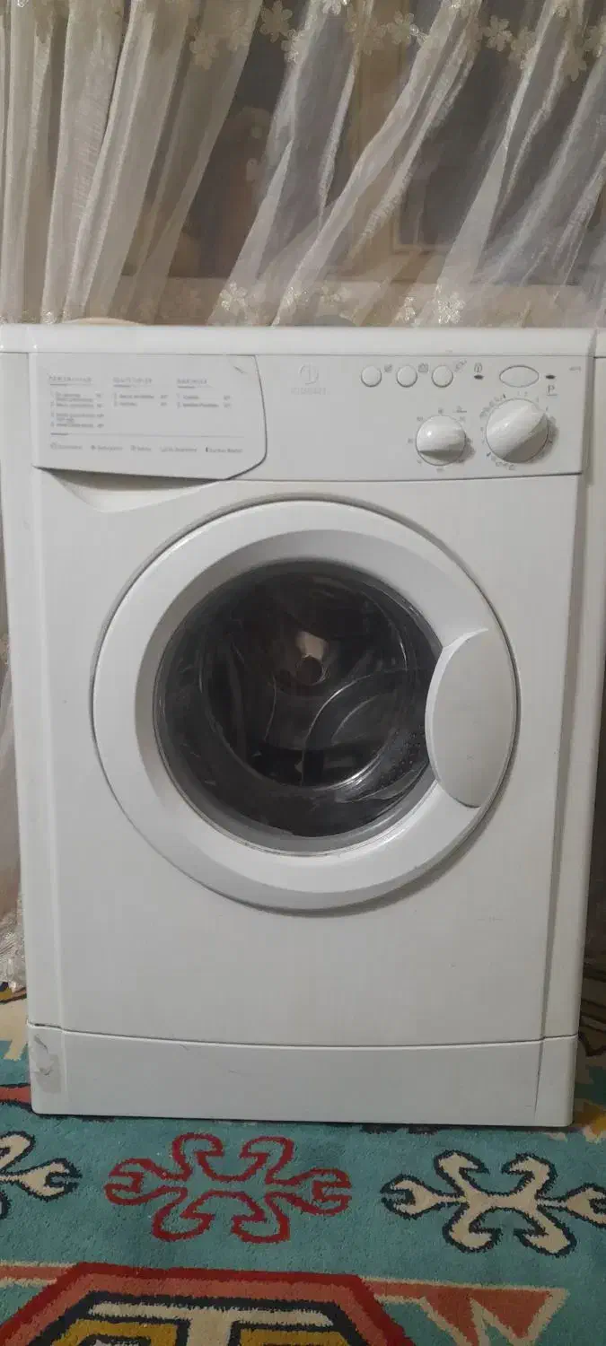 لباسشویی ایندزیت ساخت ایتالیا سالم|ماشین لباسشویی و خشک‌کن لباس|پردیس, فاز ۱|دیوار