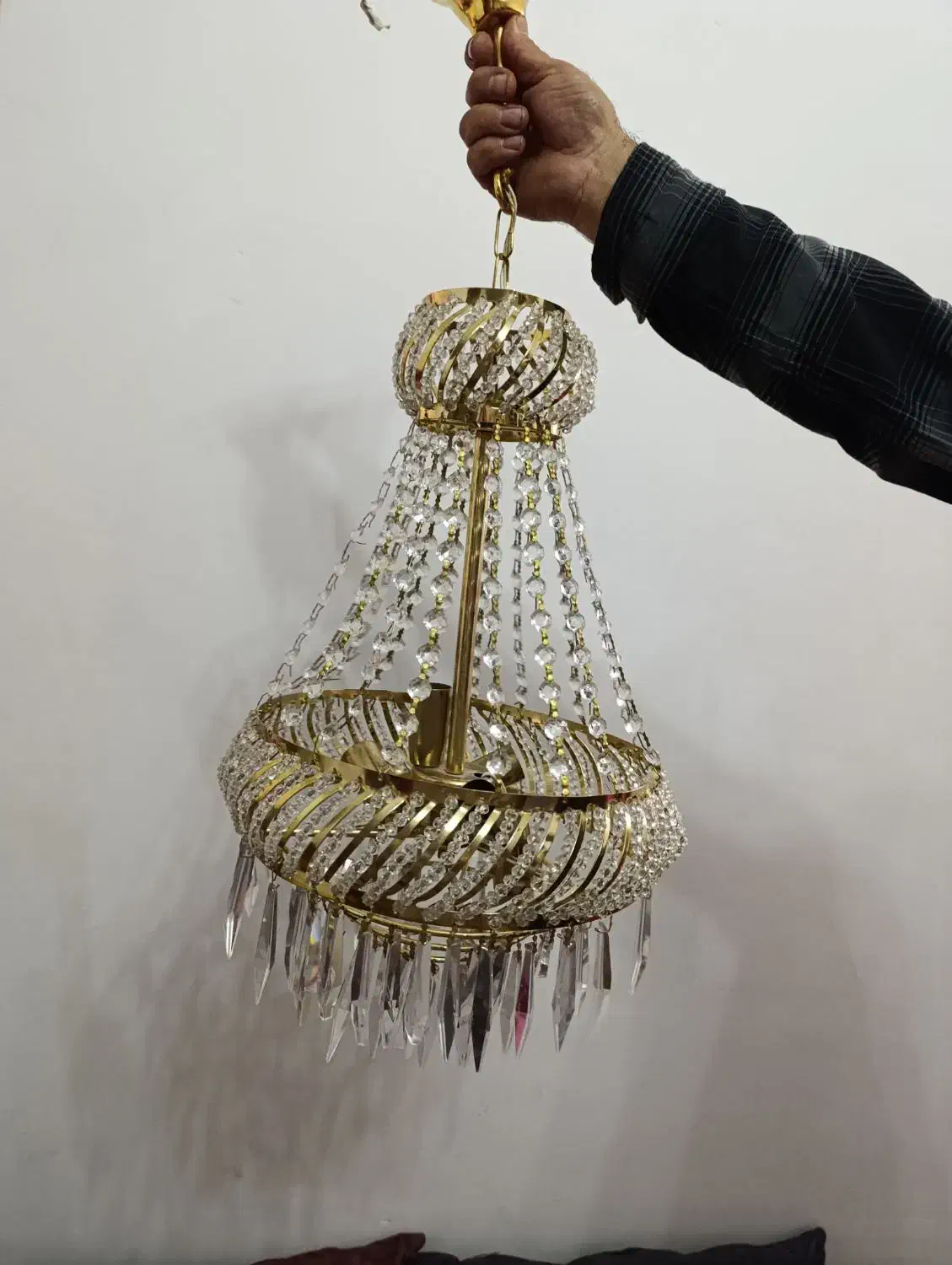 لوستر|لوستر و چراغ آویز|تبریز, |دیوار