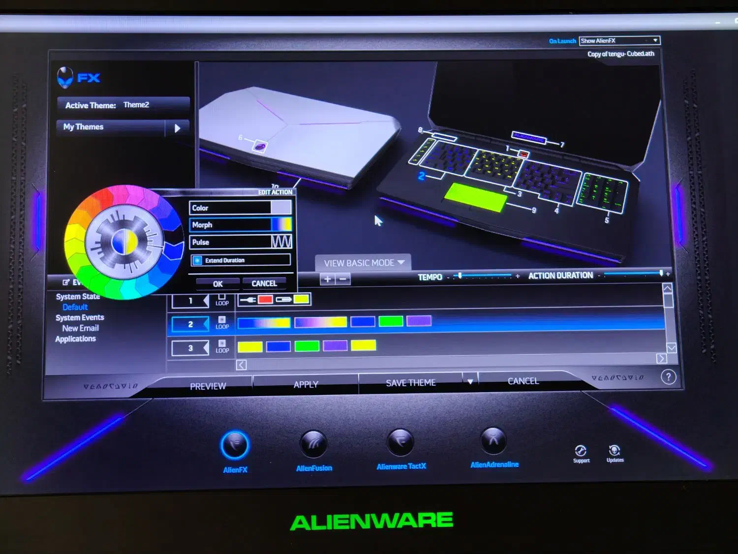 سری گیمینگ dell  Alienware 17 r3|رایانه همراه|مشهد, عامل|دیوار