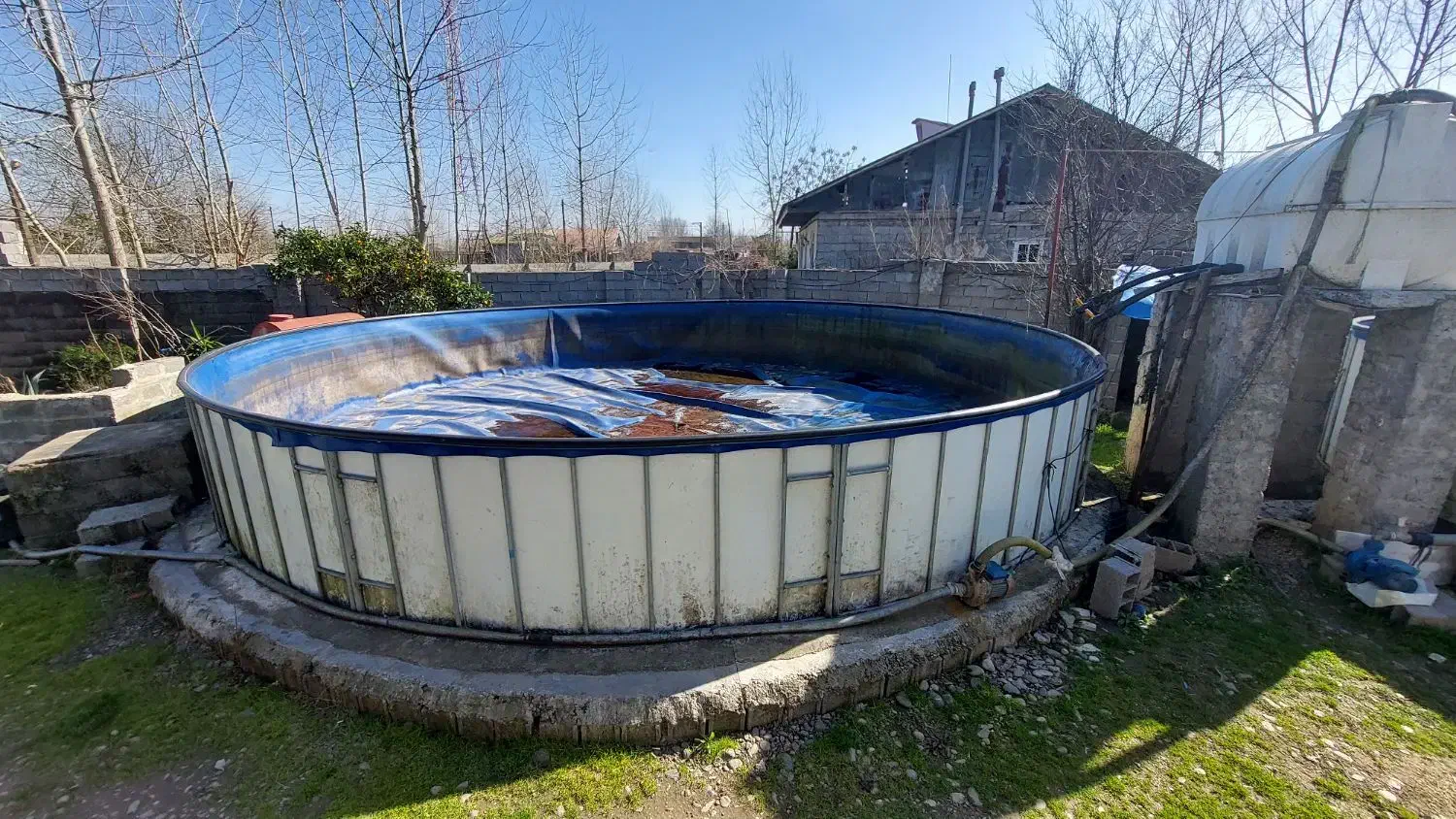 استخر  پیش ساخته|ماهیگیری|کوچصفهان, |دیوار