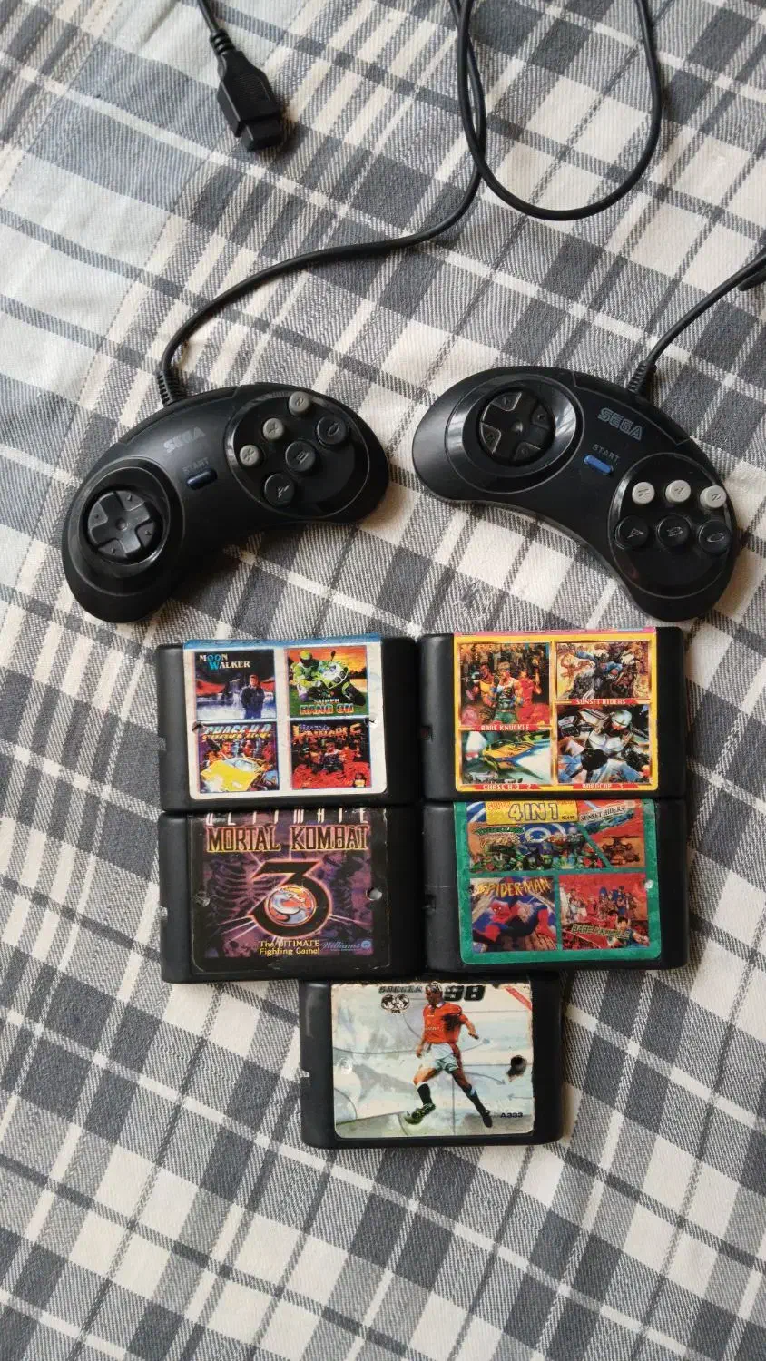 دسته بازی سگا اصلی ژاپنی و فیلم بازی سگا|کنسول، بازی ویدئویی و آنلاین|شیراز, شهرک گلدشت حافظ‎|دیوار