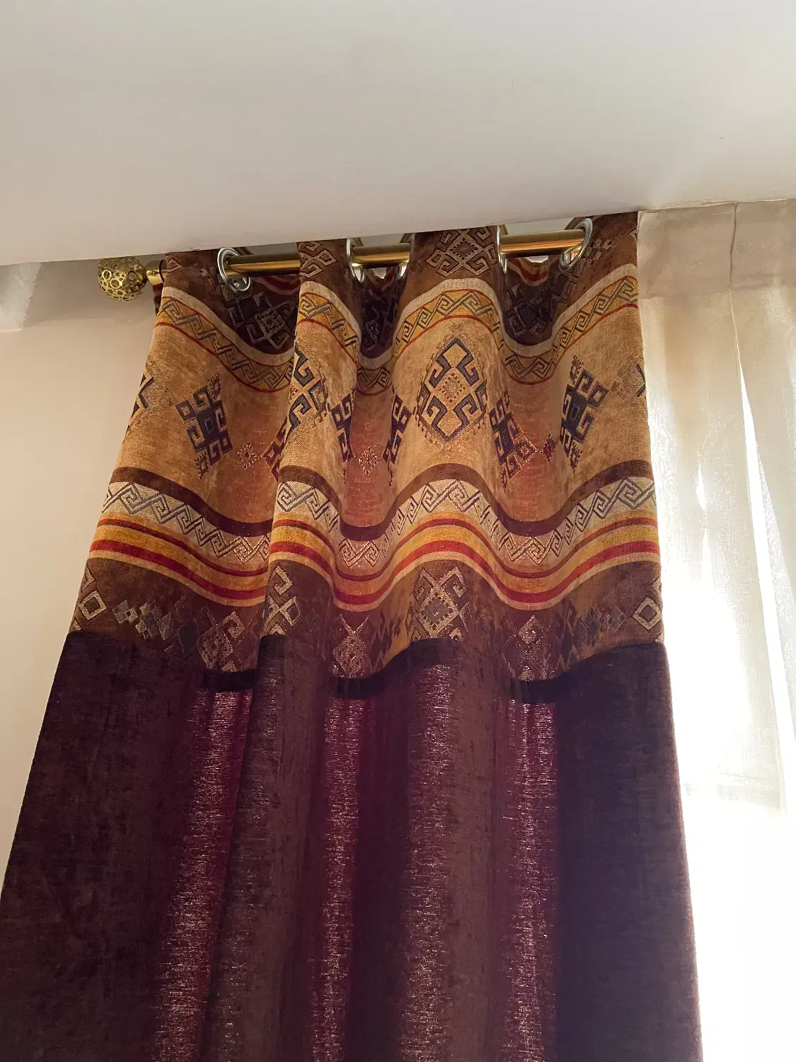 پرده مخمل|پرده، رانر، رومیزی|تهران, هروی|دیوار