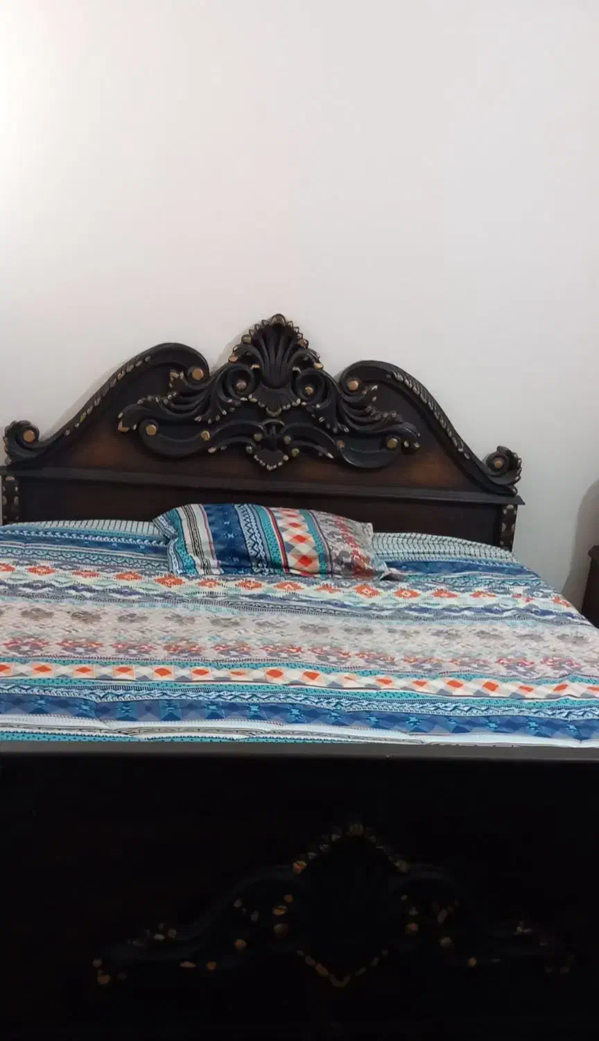 تخت 2نفر با تشک|تخت و سرویس خواب|گرگان, |دیوار