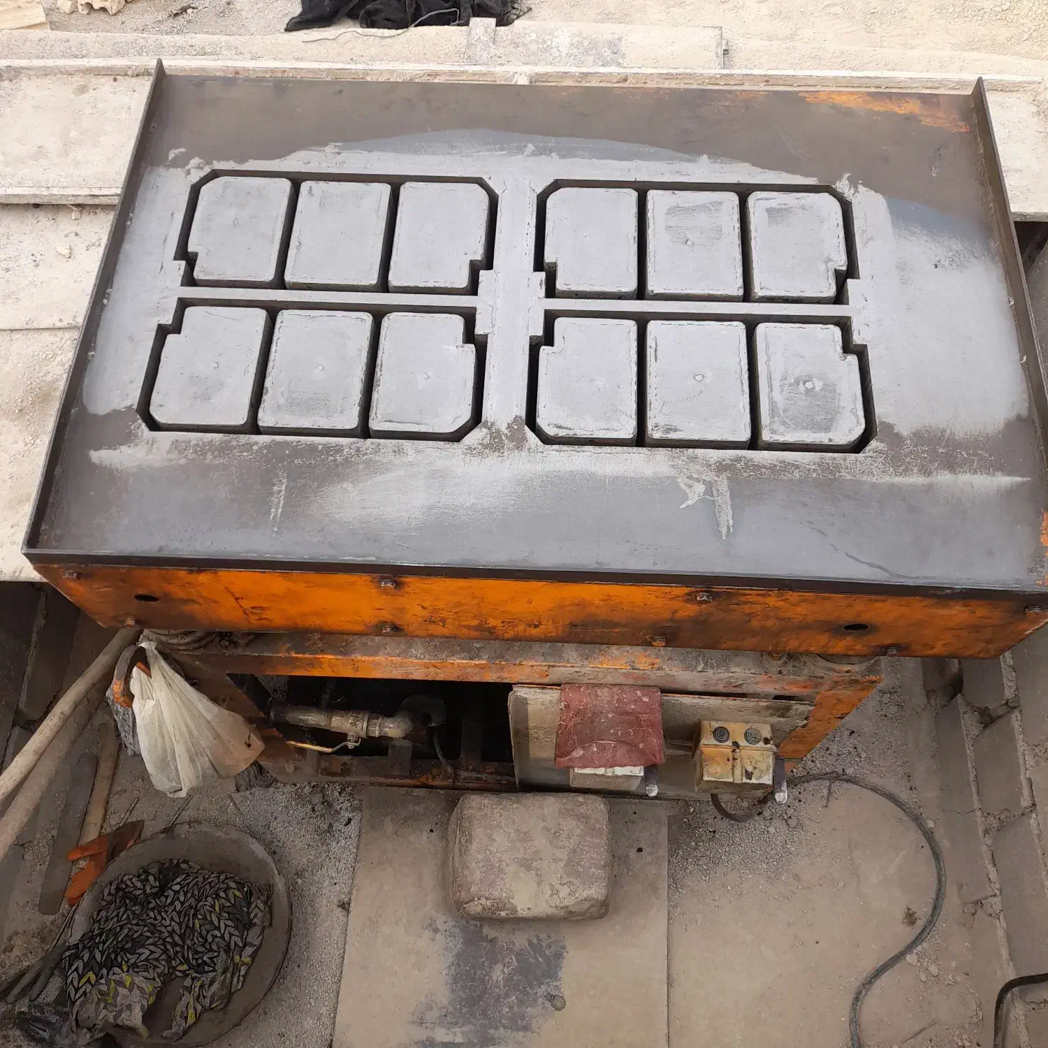 دستگاه بلوک سقفی|ماشینآلات صنعتی|اندیکا, |دیوار